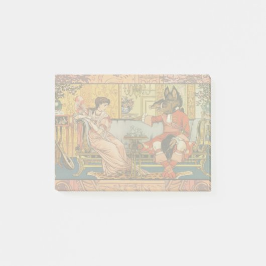 Post-it® Personnages Classiques de Contes de Fées Beauty Be (Devant)