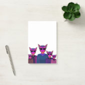 Post-it® Personnages félin (Bureau)
