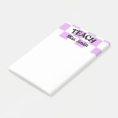 Post-it personnalisable pour enseignant (Incliné)