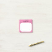 Post-it® personnalisation (Sur un bureau)