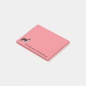 Post-it® Personnalisation de Boston Bull Terrier (Incliné)
