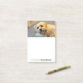 Post-it® Personnalisation de la photo de haut niveau (Sur un bureau)