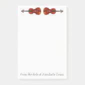 Post-it® Personnalisation des violons (Devant)