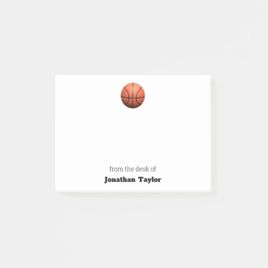 Post-it® Personnalisation du basket-ball (Devant)
