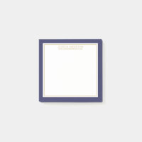 Personnalisation élégante et moderne de Navy/White