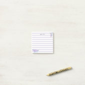 Post-it® personnalisation mignon simple dessin animé animal (Sur un bureau)