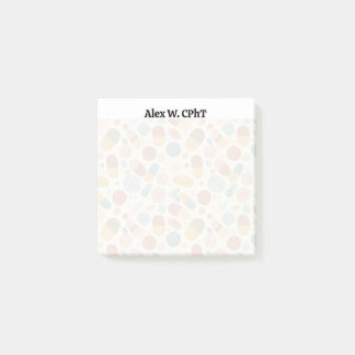 Post-it® Personnalisé Boho Pharmacy Sticky Notes Étoiles