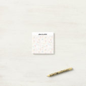 Post-it® Personnalisé Boho Pharmacy Sticky Notes Étoiles (Sur un bureau)