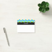 Post-it® Personnalisé couleur Motif Chevron (Bureau)