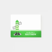 Post-it® Personnalisé Crayon vert (Devant)