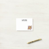 Post-it® Personnalisé Fun Retro Comic Book Pop Art (Sur un bureau)