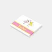 Post-it® Personnalisé Funny Cute Fox (Incliné)