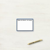 Post-it® Personnalisé Imprimé sur mesure 3m (Sur un bureau)