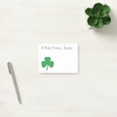 Post-it® Personnalisé Irish Shamrock Post It Notes Cadeau (Bureau)