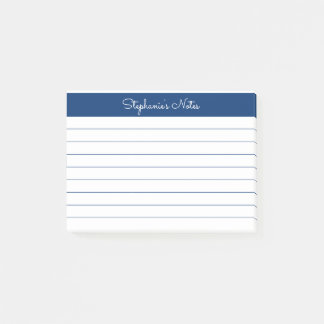 Post-it® Personnalisé minimaliste de la marine