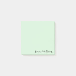 Post-it® Personnalisé Nom Minimaliste couleur Pastel person
