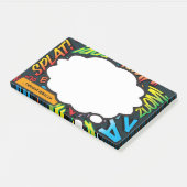 Post-it® Personnalisé Nom Think Bubble Fun Comic Book (Incliné)