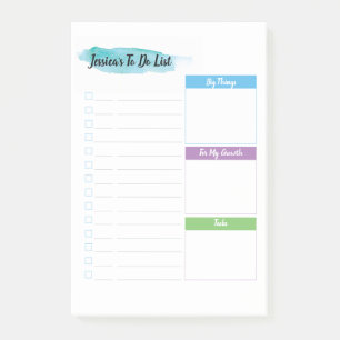 Post-it® Personnalisé "pour faire la productivité de list