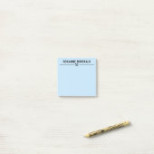 Post-it® Personnalisé pour géologue (Sur un bureau)