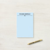 Post-it® Personnalisé pour géologue (Sur un bureau)