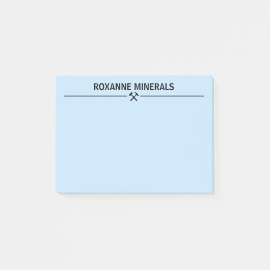 Post-it® Personnalisé pour géologue (Devant)