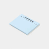 Post-it® Personnalisé pour géologue (Incliné)