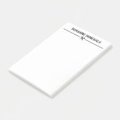 Post-it® Personnalisé pour géologue (Incliné)