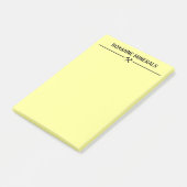 Post-it® Personnalisé pour géologue (Incliné)