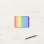 Post-it® Personnalisé Rainbow (Sur un bureau)