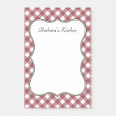 Post-it® Personnalisé Retro Kitchen Post It Notes Cadeau (Devant)