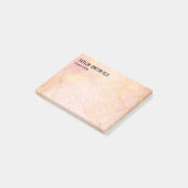 Post-it® Personnalisé Rose Gold (Incliné)