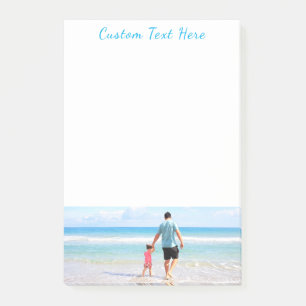 Post-it® Personnalisé Vos Notes Stick Photo Texte Personnal