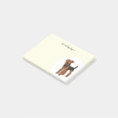 Post-it® Personnaliser Airedale Terrier (Incliné)