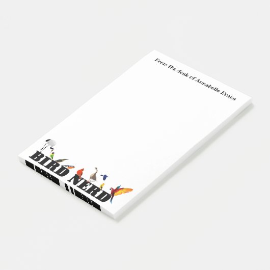 Post-it® Personnaliser Bird Nerd Bold (Incliné)