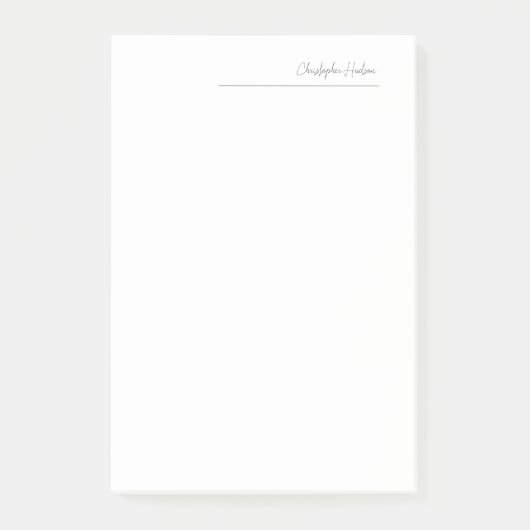 Post-it® Personnaliser de création simple professionnelle (Devant)