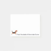 Post-it® Personnaliser le beagle (Devant)