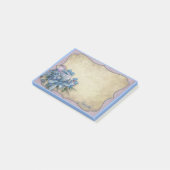 Post-it® Personnaliser le nom Bluebird Oublier-Me-Knots (Incliné)