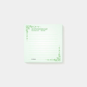 Post-it® Personnalisez :  Bénédiction irlandaise (#1)
