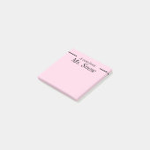 Post-it® Personnalisez vos propres notes collantes - Rose (Incliné)