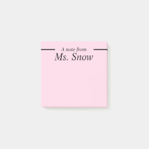 Post-it® Personnalisez vos propres pense-bêtes - Rose