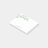 Post-it® Personnalité de Greenery Calligraphy (Incliné)