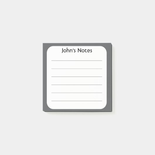 Post-it® Personnalité personnalisée (Devant)