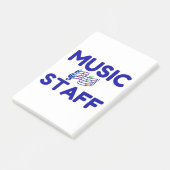 POST-IT® PERSONNEL DE MUSIQUE (Incliné)