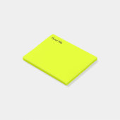 Post-it® Personnel jaune (Incliné)