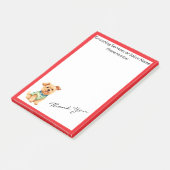 Post-it® Pet Grooming Personalized Gold Elegant Collection (Incliné)