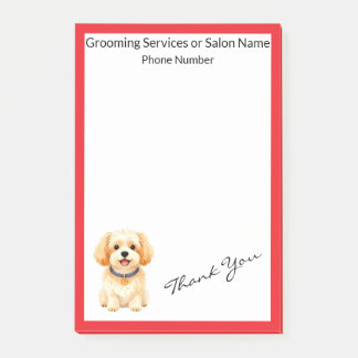Post-it® Pet Grooming Personalized Luxury Trendy Collection