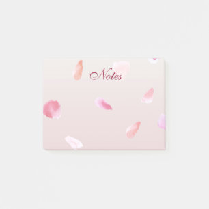 Post-it® Pétales Roses romantiques