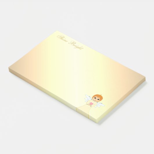 Post-it® Petit ange mignon (Incliné)