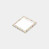 Post-it® Petit bloc-notes adhésif fleur sauvage aquarelle f (Incliné)