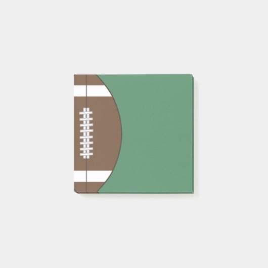Post-it® Petit cadeau de Bloc-notes de football (Devant)